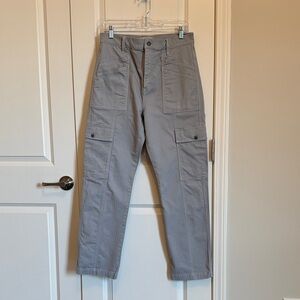 Madewell Women’s Gray Cargo Pants